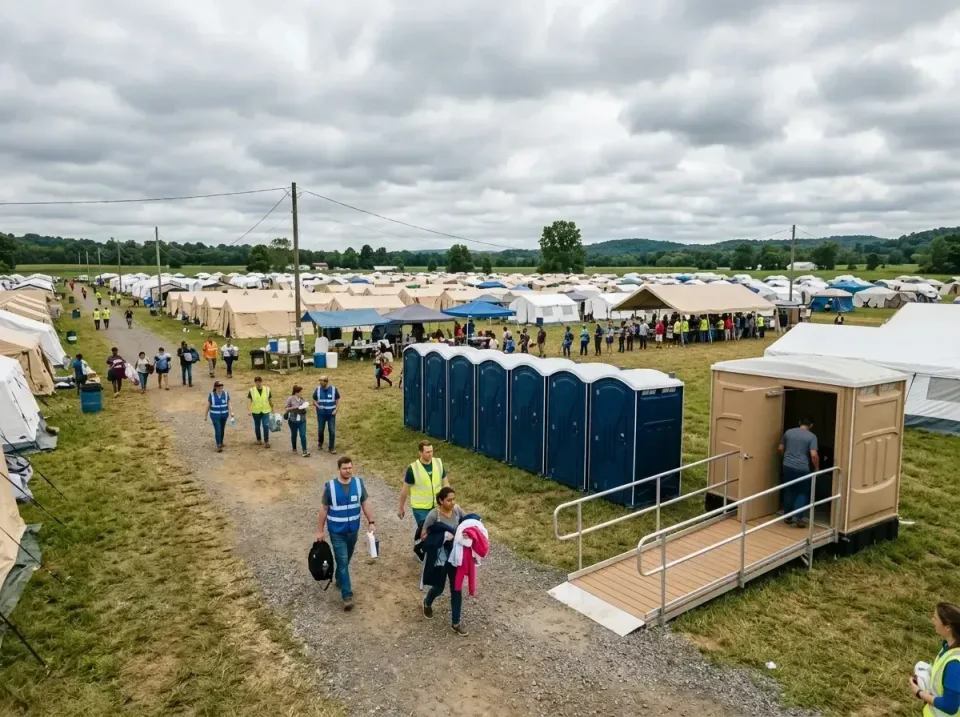disaster-relief-camp-restrooms-010 — frequently asked questions, Dumpster & Portable Bathrooms Rental in Oakville, MO
